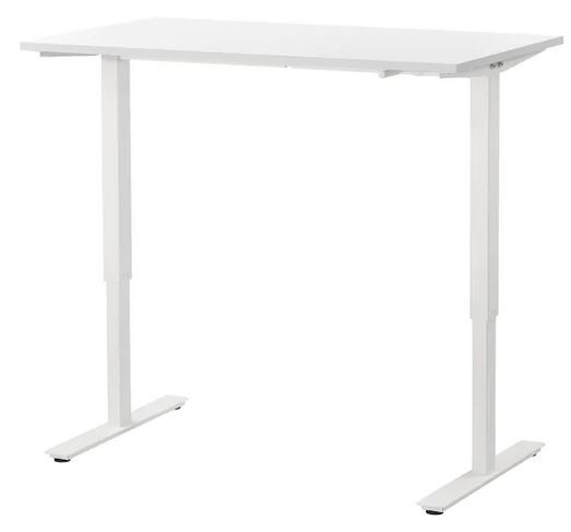 IKEA Skarsta tischplatte weiß